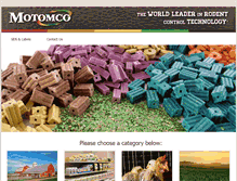 Tablet Screenshot of motomco.com